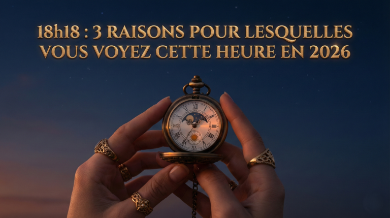 18h18 : 3 raisons pour lesquelles vous voyez cette heure en 2026