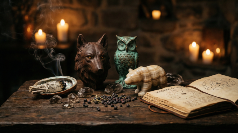 Animal totem amérindien