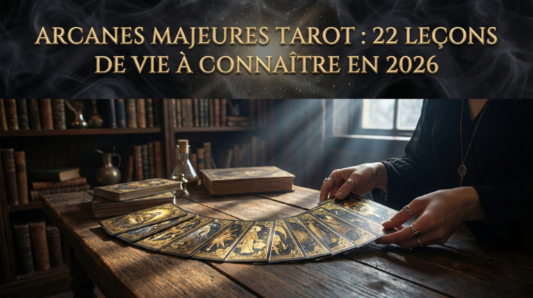 Arcanes majeures Tarot : 22 leçons de vie à connaître en 2026