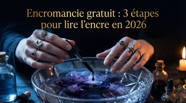 Encromancie gratuit : 3 étapes pour lire l&rsquo;encre en 2026