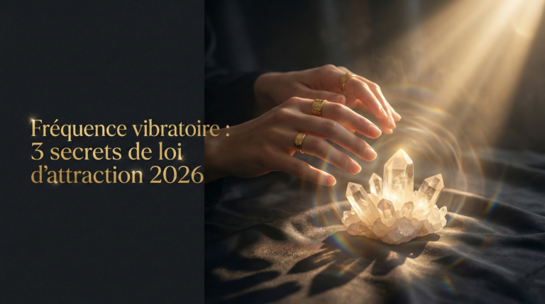 Fréquence vibratoire : 3 secrets de loi d&rsquo;attraction 2026