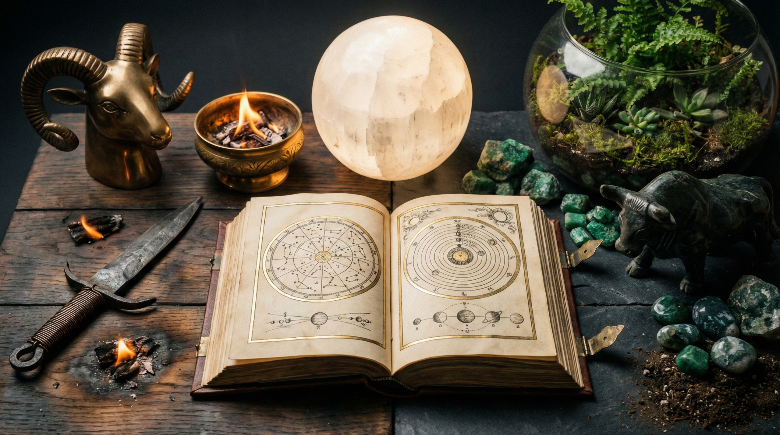 Lune bélier taureau astrologie