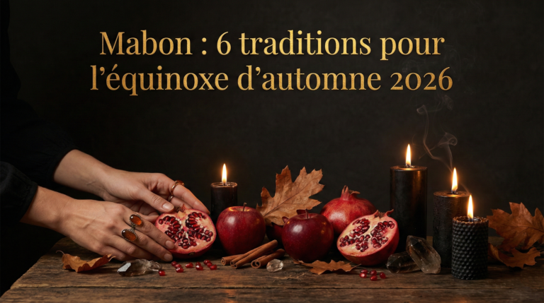 Mabon : 6 traditions pour l&rsquo;équinoxe d&rsquo;automne 2026