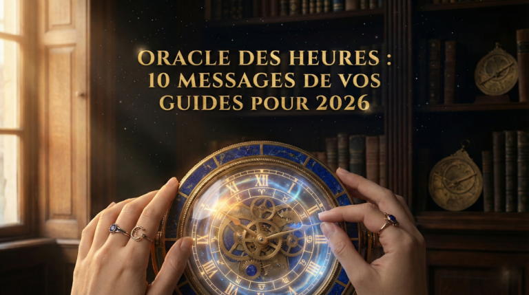 Oracle des heures : 10 messages de vos guides pour 2026