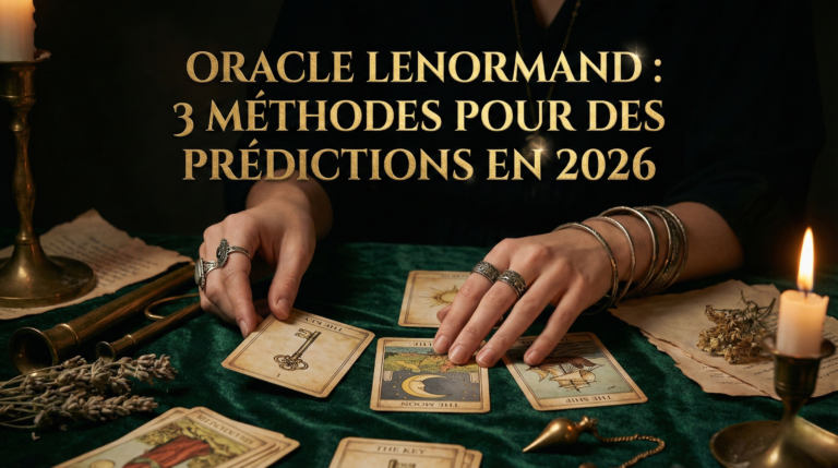 Oracle Lenormand : 3 méthodes pour des prédictions en 2026