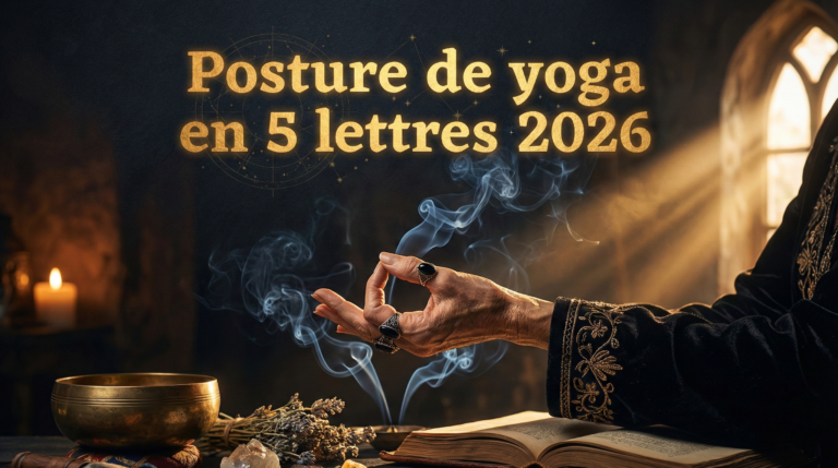 Posture de yoga en 5 lettres : LES bienfaits immédiats 2026