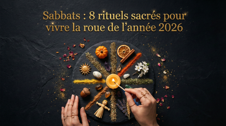 Sabbats : 8 rituels sacrés pour vivre la roue de l&rsquo;année 2026