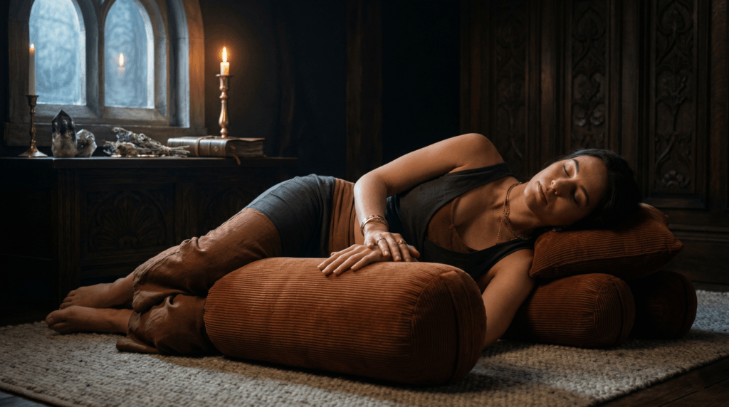 Bolster yoga