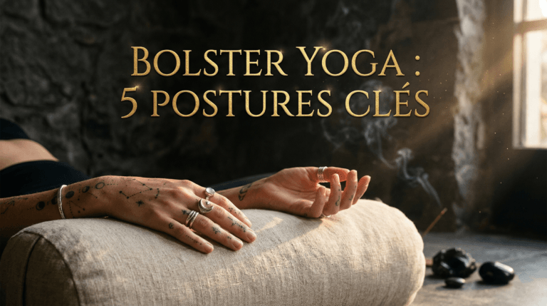 Bolster yoga : 5 postures clés pour soulager votre dos en 2026