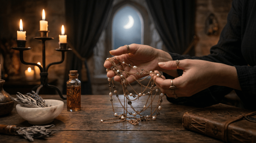 Collier qui s’emmêle signification spirituelle