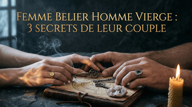 Femme belier homme vierge : 3 secrets de leur couple en 2026