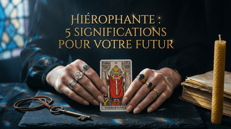 Hiérophante tarot : 5 significations pour votre futur en 2026