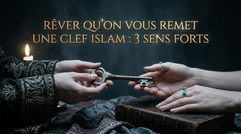rêver qu’on vous remet une clef islam : 3 sens forts en 2026