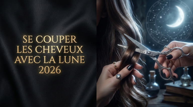 Se couper les cheveux avec la lune 2026 : 12 dates pour la pousse