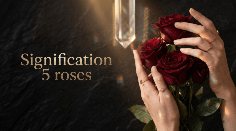 Signification 5 roses : 4 secrets d&rsquo;amour à connaître en 2026