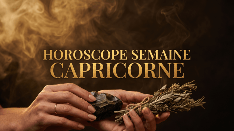 Horoscope semaine capricorne : 3 Prévisions 2026