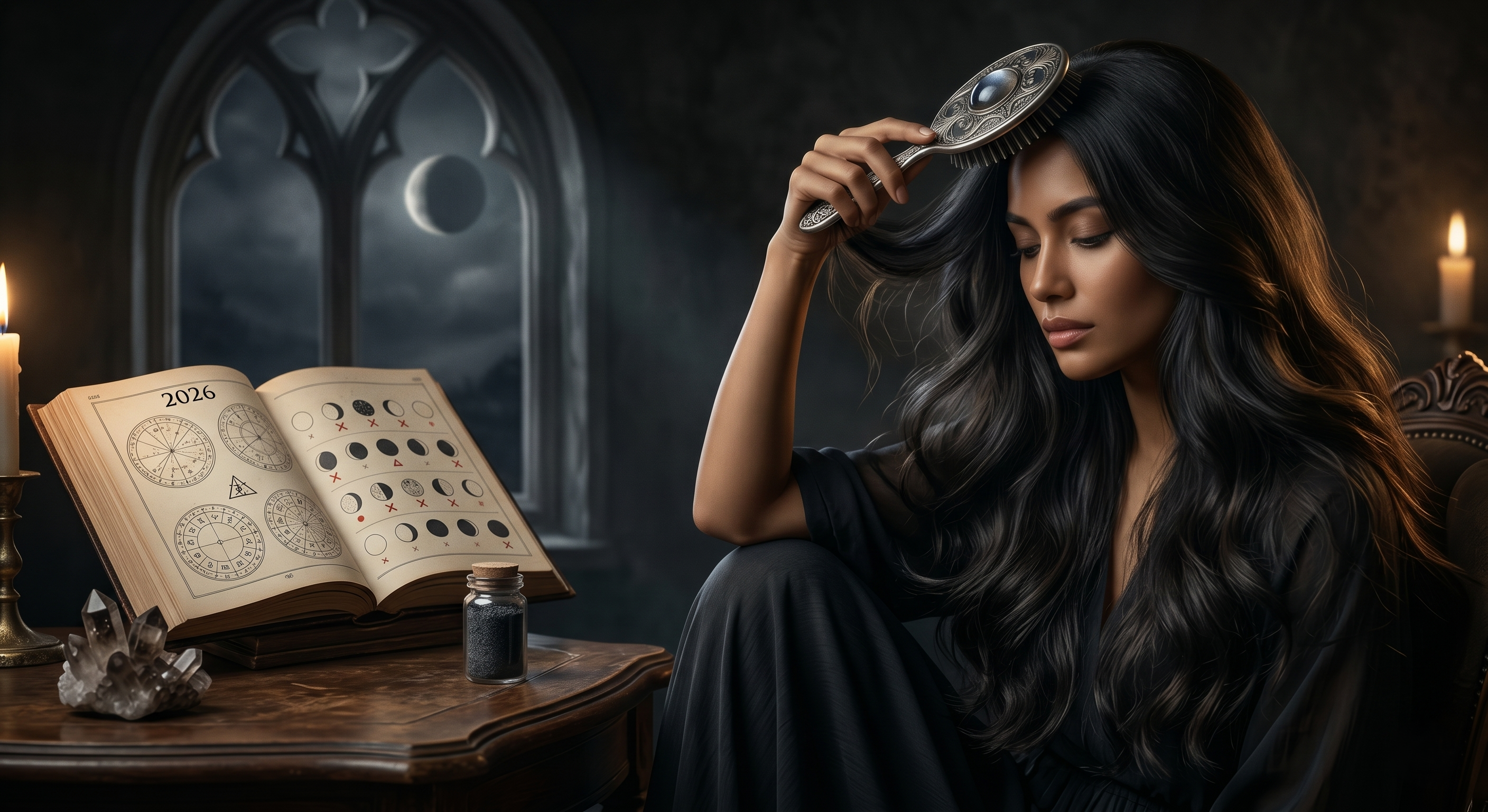 Jours néfastes cheveux lune