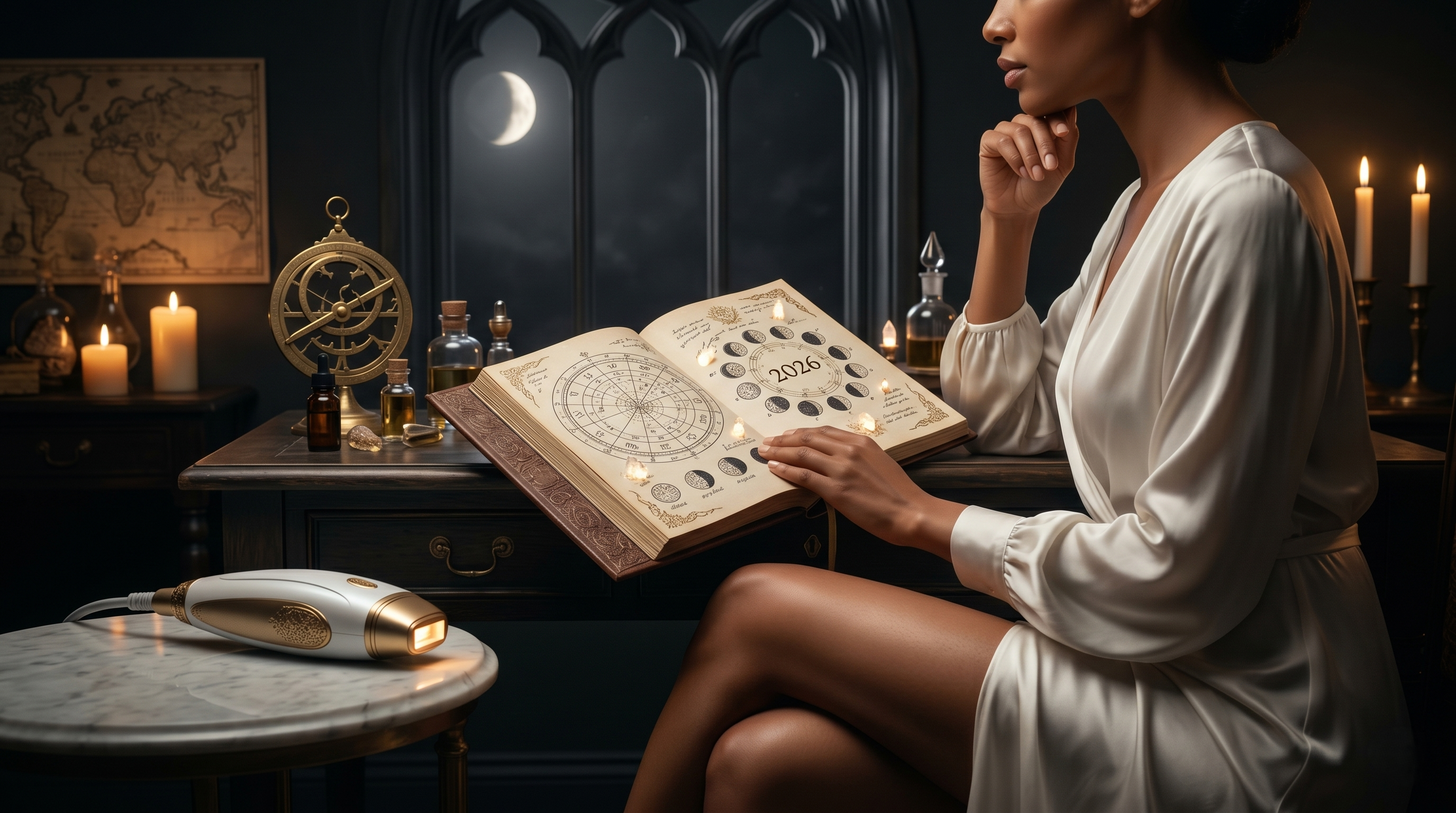 épilation laser lune