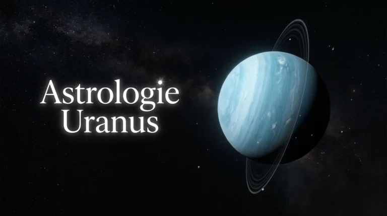 Sphère de cristal aux reflets bleus électriques illustrant l'énergie d'Uranus.