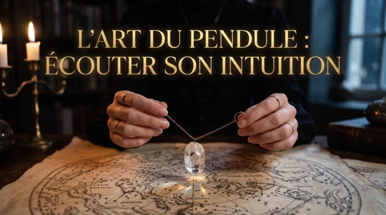 Le pendule divinatoire : l&rsquo;art ancien d&rsquo;écouter son intuition